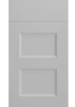 Click Here To Enlarge This Photo Of Bella Matt Dove Grey : Style : Aldridge. MDF Vinyl Wrapped Door/Drawer