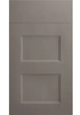 Click Here To Enlarge This Photo Of Bella Matt Stone Grey : Style : Aldridge. MDF Vinyl Wrapped Door/Drawer