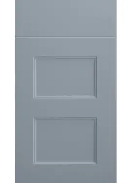 Click Here To Enlarge This Photo Of Bella Supermatt Denim : Style : Aldridge. MDF Vinyl Wrapped Door/Drawer