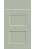 Bella Supermatt Sage Green : Style : Aldridge. MDF Vinyl Wrapped Door/Drawer