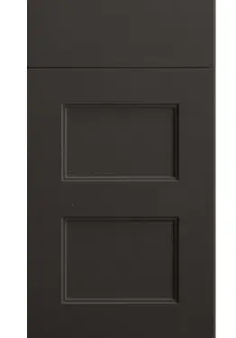 Click Here To Enlarge This Photo Of Bella Supermatt Graphite : Style : Aldridge. MDF Vinyl Wrapped Door/Drawer
