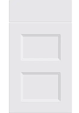 Click Here To Enlarge This Photo Of Bella Supermatt White : Style : Aldridge. MDF Vinyl Wrapped Door/Drawer