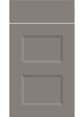 Click Here To Enlarge This Photo Of Bella Supermatt Dust Grey : Style : Aldridge. MDF Vinyl Wrapped Door/Drawer