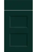 Bella Supermatt Fir Green : Style : Aldridge. MDF Vinyl Wrapped Door/Drawer