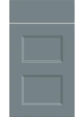 Click Here To Enlarge This Photo Of Bella Supermatt Mood Grey : Style : Aldridge. MDF Vinyl Wrapped Door/Drawer