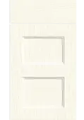 Bella Paintflow Matt White : Style : Aldridge. MDF Vinyl Wrapped Door/Drawer
