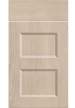Click Here To Enlarge This Photo Of Bella Cremona Oak Cotta : Style : Aldridge. MDF Vinyl Wrapped Door/Drawer