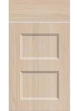 Click Here To Enlarge This Photo Of Bella Light Vicenza Oak : Style : Aldridge. MDF Vinyl Wrapped Door/Drawer