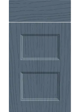Click Here To Enlarge This Photo Of Bella Paintflow Colonial Blue : Style : Aldridge. MDF Vinyl Wrapped Door/Drawer