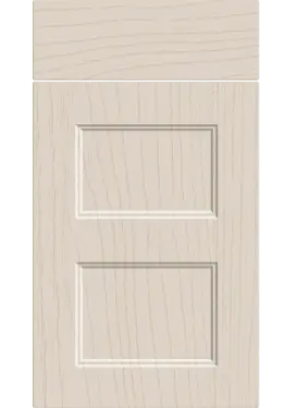 Click Here To Enlarge This Photo Of Bella Paintflow Taupe Grey : Style : Aldridge. MDF Vinyl Wrapped Door/Drawer