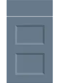 Bella Supermatt Misty Blue : Style : Aldridge. MDF Vinyl Wrapped Door/Drawer