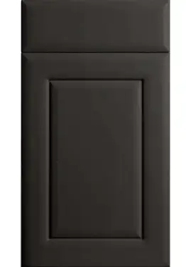 Click Here To Enlarge This Photo Of Bella Supermatt Graphite &colon; Style &colon; Ashford&period; MDF Vinyl Wrapped Door&sol;Drawer
