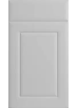 Click Here To Enlarge This Photo Of Bella Supermatt Dove Grey &colon; Style &colon; Ashford&period; MDF Vinyl Wrapped Door&sol;Drawer