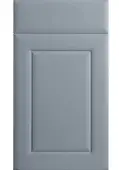 Bella Supermatt Denim : Style : Ashford. MDF Vinyl Wrapped Door/Drawer