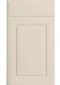 Bella Supermatt Taupe Grey : Style : Ashford. MDF Vinyl Wrapped Door/Drawer