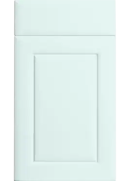 Click Here To Enlarge This Photo Of Bella Supermatt Scandinavian Blue &colon; Style &colon; Ashford&period; MDF Vinyl Wrapped Door&sol;Drawer