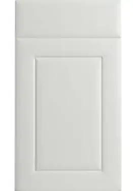 Click Here To Enlarge This Photo Of Bella Satin White &colon; Style &colon; Ashford&period; MDF Vinyl Wrapped Door&sol;Drawer