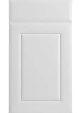 Click Here To Enlarge This Photo Of Bella Porcelain White : Style Ashford. MDF Vinyl Wrapped Door/Drawer