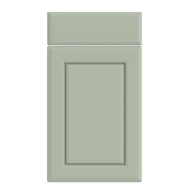Click Here To Enlarge This Photo Of Bella Paintflow Matt Sage Green &colon; Style &colon; Ashford&period; MDF Vinyl Wrapped Door&sol;Drawer