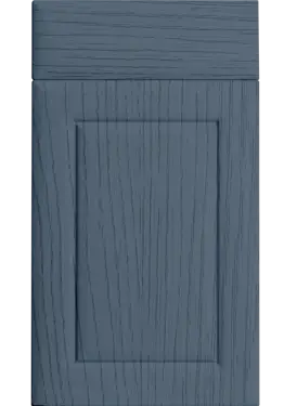 Click Here To Enlarge This Photo Of Bella Paintflow Colonial Blue : Style : Ashford. MDF Vinyl Wrapped Door/Drawer