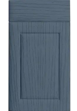 Click Here To Enlarge This Photo Of Bella Paintflow Colonial Blue &colon; Style &colon; Ashford&period; MDF Vinyl Wrapped Door&sol;Drawer