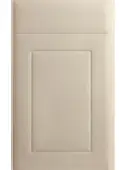Bella Matt Mussel : Style : Ashford. MDF Vinyl Wrapped Door/Drawer