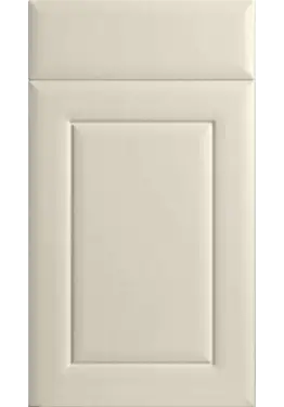 Click Here To Enlarge This Photo Of Bella Alabaster : Style : Ashford. MDF Vinyl Wrapped Door/Drawer