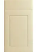 Bella High Gloss Cream : Style : Ashford. MDF Vinyl Wrapped Door/Drawer