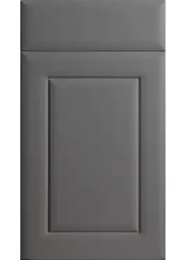 Click Here To Enlarge This Photo Of Bella High Gloss Dust Grey &colon; Style &colon; Ashford&period; MDF Vinyl Wrapped Door&sol;Drawer