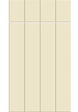 Click Here To Enlarge This Photo Of Bella Ivory : Style : Austin. MDF Vinyl Wrapped Door/Drawer