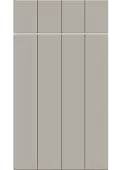Bella Supermatt Pebble : Style : Austin. MDF Vinyl Wrapped Door/Drawer