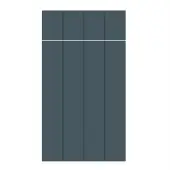 Bella Supermatt Colonial Blue : Style : Austin. MDF Vinyl Wrapped Door/Drawer