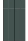 Bella Supermatt Kombu Green : Style : Austin. MDF Vinyl Wrapped Door/Drawer