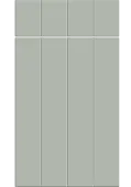 Bella Matt Pistachio Green : Style : Austin. MDF Vinyl Wrapped Door/Drawer