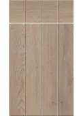 Bella Cremona Oak Cannolo : Style : Austin. MDF Vinyl Wrapped Door/Drawer