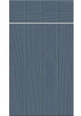 Click Here To Enlarge This Photo Of Bella Paintflow Colonial Blue : Style : Austin. MDF Vinyl Wrapped Door/Drawer