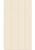 Bella Supermatt Carat Beige : Style : Austin. MDF Vinyl Wrapped Door/Drawer