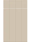 Bella Supermatt Macademia : Style : Austin. MDF Vinyl Wrapped Door/Drawer