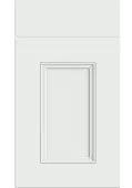 Bella Satin White : Style : Buxton. MDF Vinyl Wrapped Door/Drawer