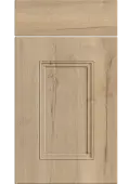 Bella Halifax Natural Oak : Style : Buxton. MDF Vinyl Wrapped Door/Drawer