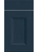 Bella Paintflow Matt Indigo Blue : Style : Buxton. MDF Vinyl Wrapped Door/Drawer
