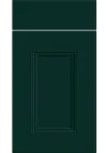 Bella Supermatt Fir Green : Style : Buxton. MDF Vinyl Wrapped Door/Drawer