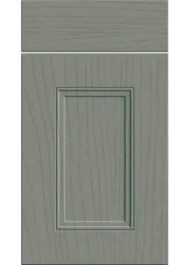 Click Here To Enlarge This Photo Of Bella Paintflow Matt Sage Green : Style : Buxton. MDF Vinyl Wrapped Door/Drawer
