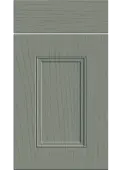 Bella Paintflow Matt Sage Green : Style : Buxton. MDF Vinyl Wrapped Door/Drawer