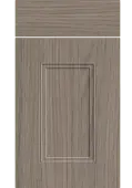 Bella Grey Vicenza Oak : Style : Buxton. MDF Vinyl Wrapped Door/Drawer