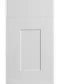 Bella Porcelain White : Style : Cambridge. MDF Vinyl Wrapped Door/Drawer