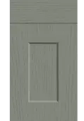 Bella Paintflow Matt Sage Green : Style : Cambridge. MDF Vinyl Wrapped Door/Drawer