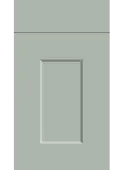 Bella Matt Pistachio Green : Style : Cambridge. MDF Vinyl Wrapped Door/Drawer