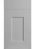 Bella Matt Dove Grey : Style : Cambridge. MDF Vinyl Wrapped Door/Drawer