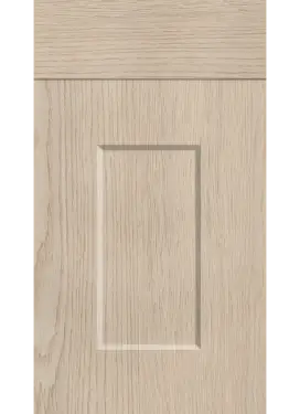 Click Here To Enlarge This Photo Of Bella Cremona Oak Cotta : Style : Cambridge. MDF Vinyl Wrapped Door/Drawer